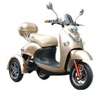 Elcykel Elmotor Trike Scooter